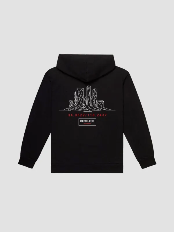 Wireframe Hoodie - Black sold by Young & Reckless