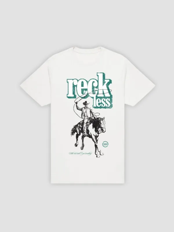Tombstone Tee - White sold by Young & Reckless