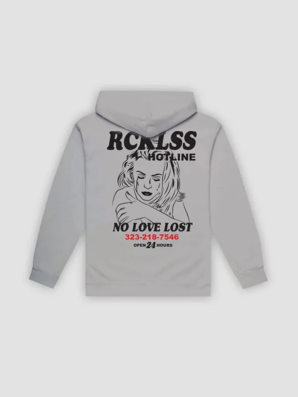 Hotline Hoodie - Carbon Grey sold by Young & Reckless