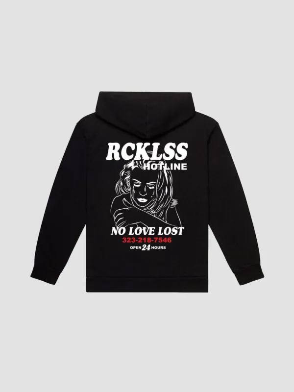 Hotline Hoodie - Black sold by Young & Reckless