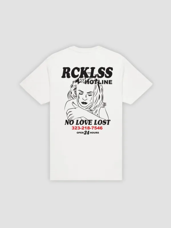 Hotline Tee - White sold by Young & Reckless