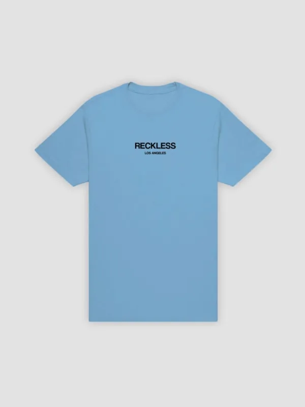 Classic Tee - Light Blue sold by Young & Reckless