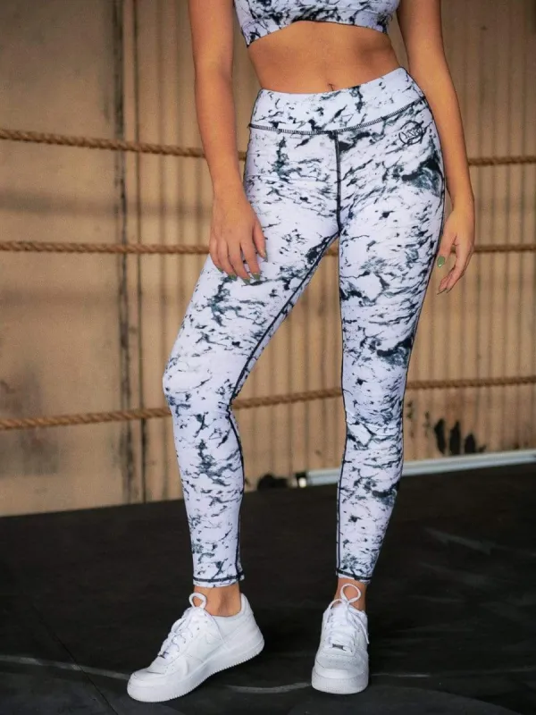 Marble Leggings sold by Young & Reckless