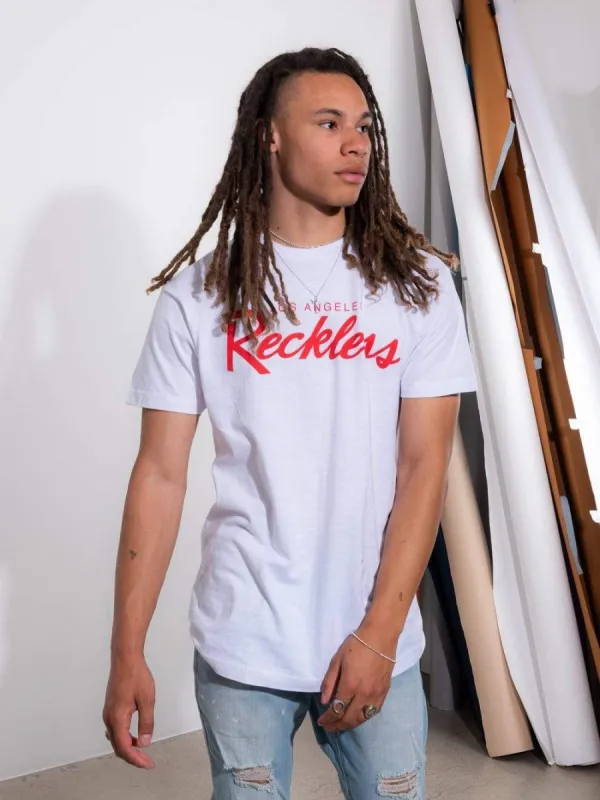 OG Reckless Tee - White/Red sold by Young & Reckless