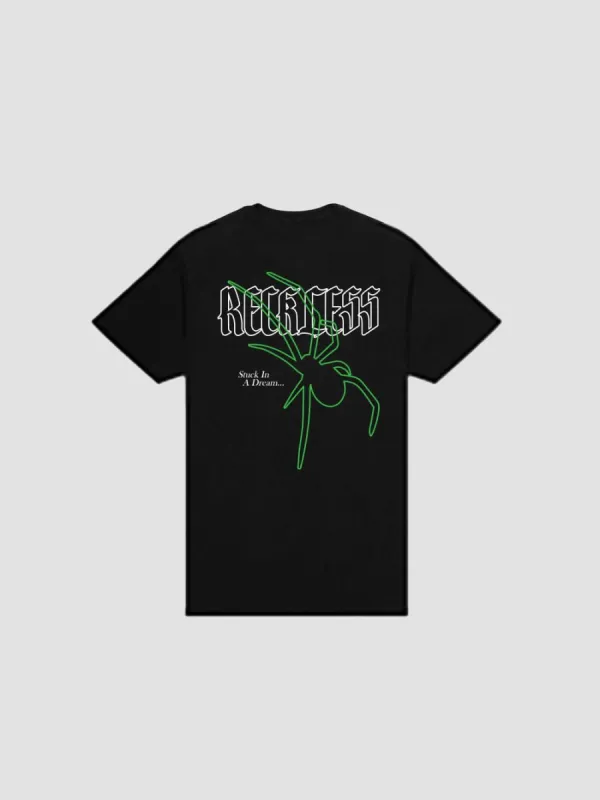 Black Widow Tee - Black sold by Young & Reckless