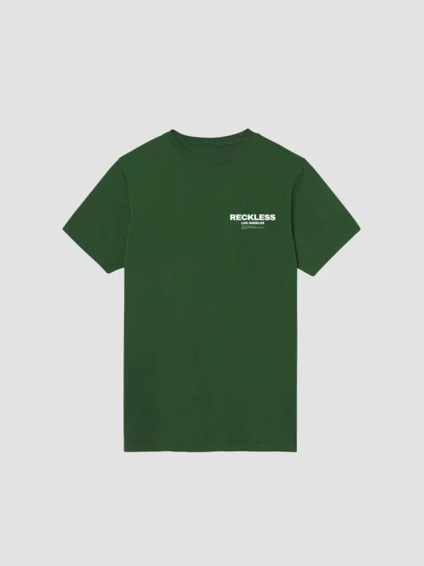 Standard Issue Tee - Forest Green sold by Young & Reckless