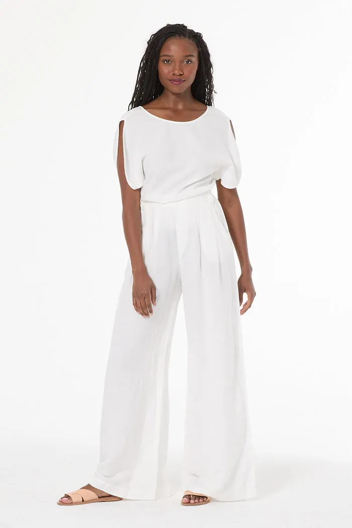 Flutter Top // Bone sold by Young Fabulous & Broke product image thumbnail 3