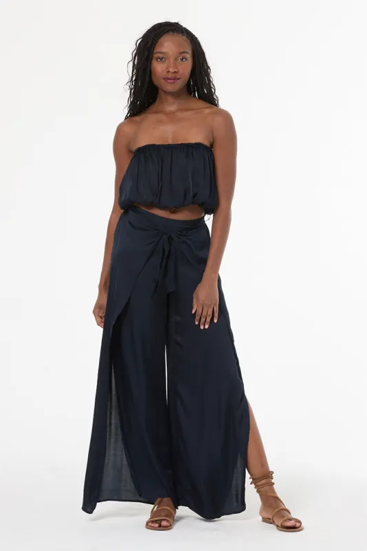 Fia Wide Leg Pant // Night Sky made by Young Fabulous & Broke
