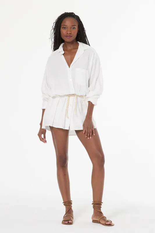 Anisa Romper // Bone Pigment sold by Young Fabulous & Broke