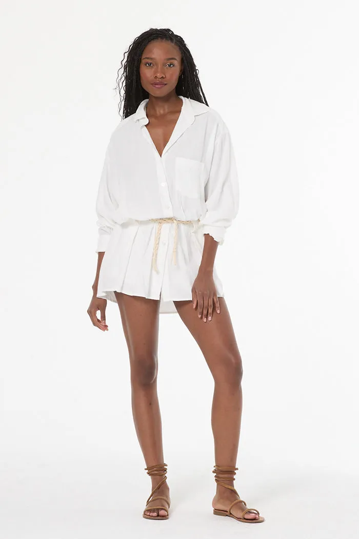 Anisa Romper // Bone Pigment sold by Young Fabulous & Broke