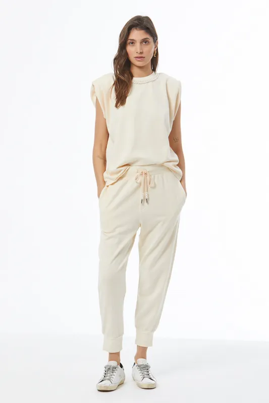 Jagger Jogger // Vanilla sold by Young Fabulous & Broke