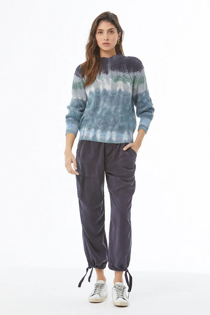Bernice Sweater // Blue Tide Terra Wash sold by Young Fabulous & Broke product image thumbnail 4
