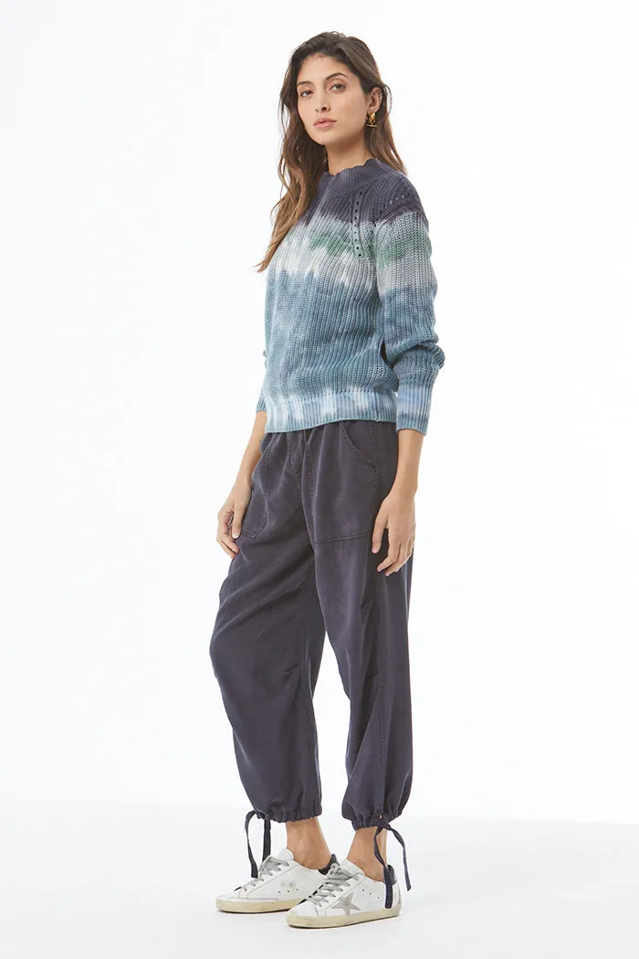 Bernice Sweater // Blue Tide Terra Wash sold by Young Fabulous & Broke product image thumbnail 3