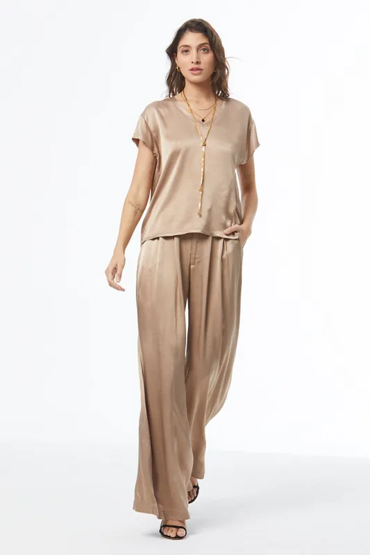 Lisbon Pant // Shiitake sold by Young Fabulous & Broke