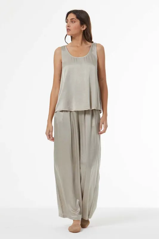 Mavis Pant // Harbor Grey sold by Young Fabulous & Broke