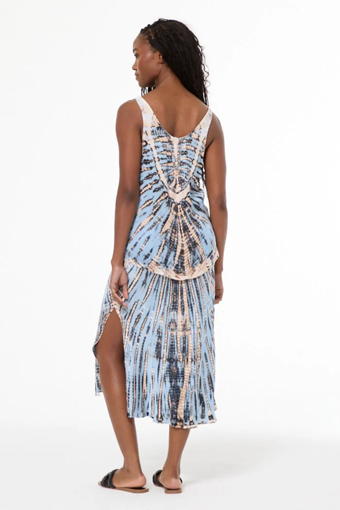 Felicity Skirt // Cyan Nexus Wash sold by Young Fabulous & Broke product image thumbnail 5