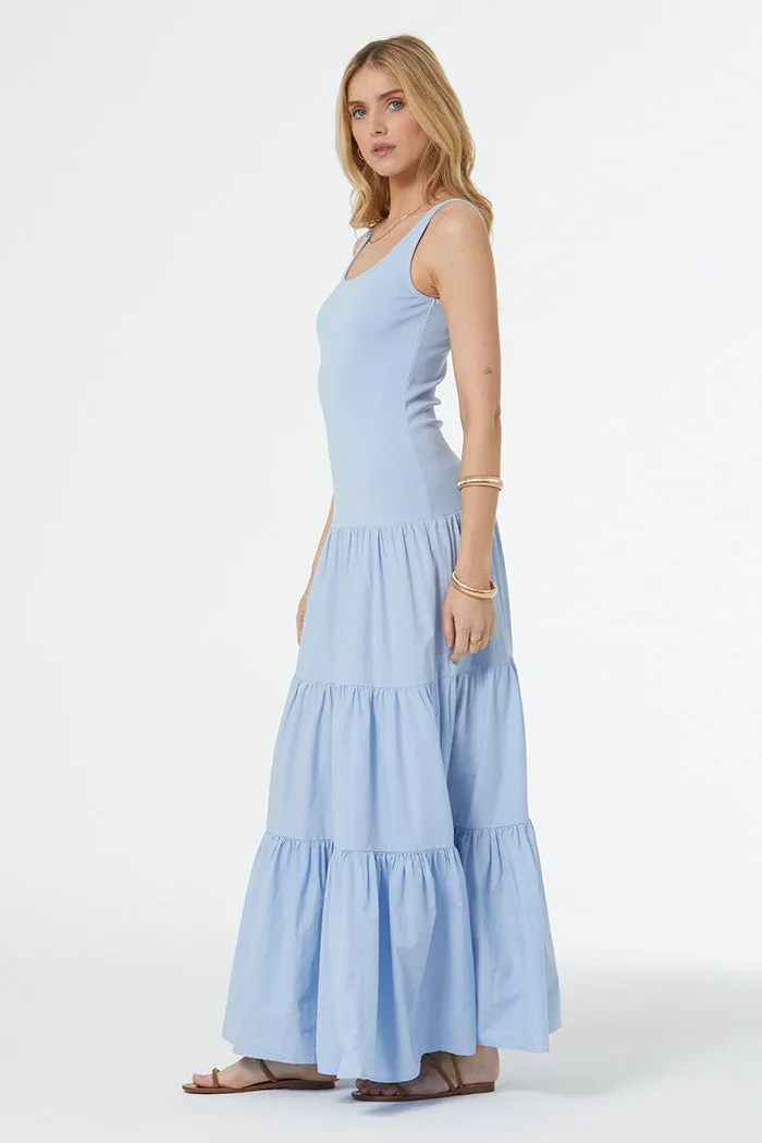 Gabbie Maxi Dress // Cornflower sold by Young Fabulous & Broke product image thumbnail 2