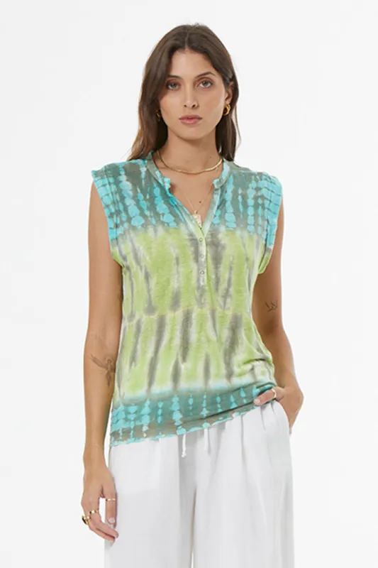 Loni Tee // Aquatica Gai Wash sold by Young Fabulous & Broke