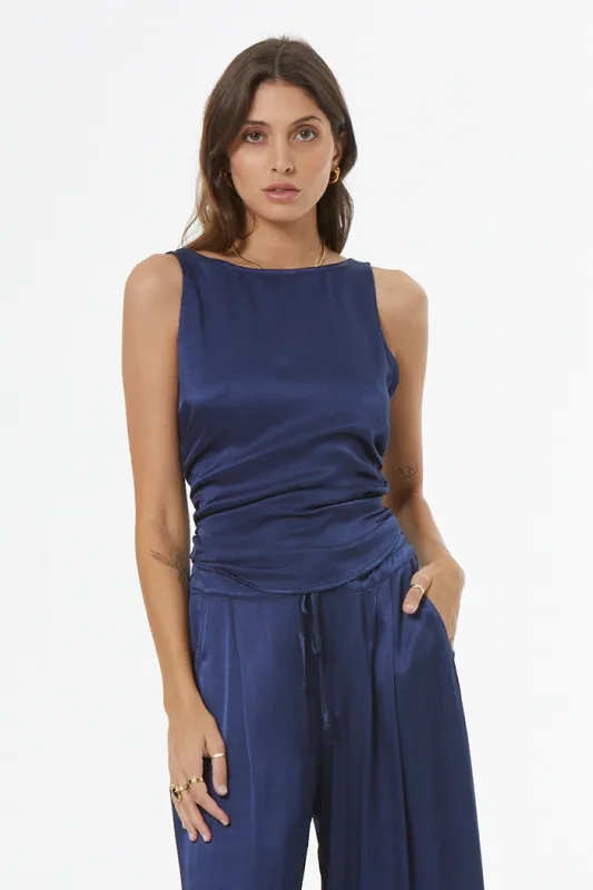 Niiko Top // Aviator Blue sold by Young Fabulous & Broke