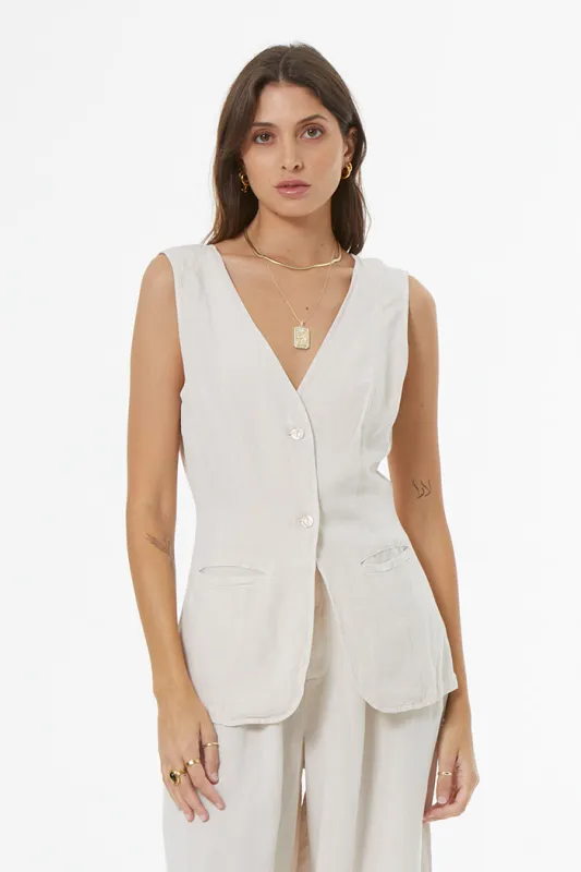 Loa Vest // Sea Salt Pigment made by Young Fabulous & Broke