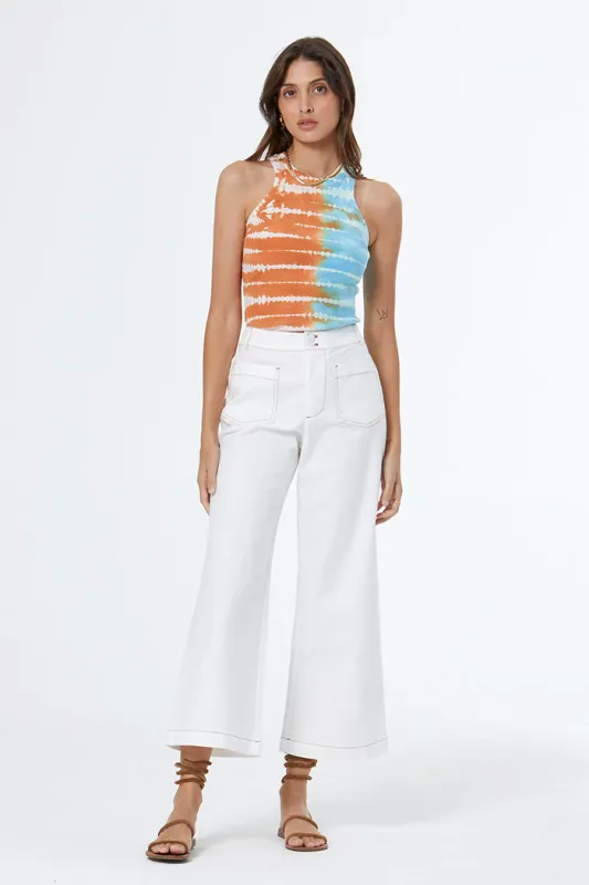 Marlie Crop Pant // Bone sold by Young Fabulous & Broke