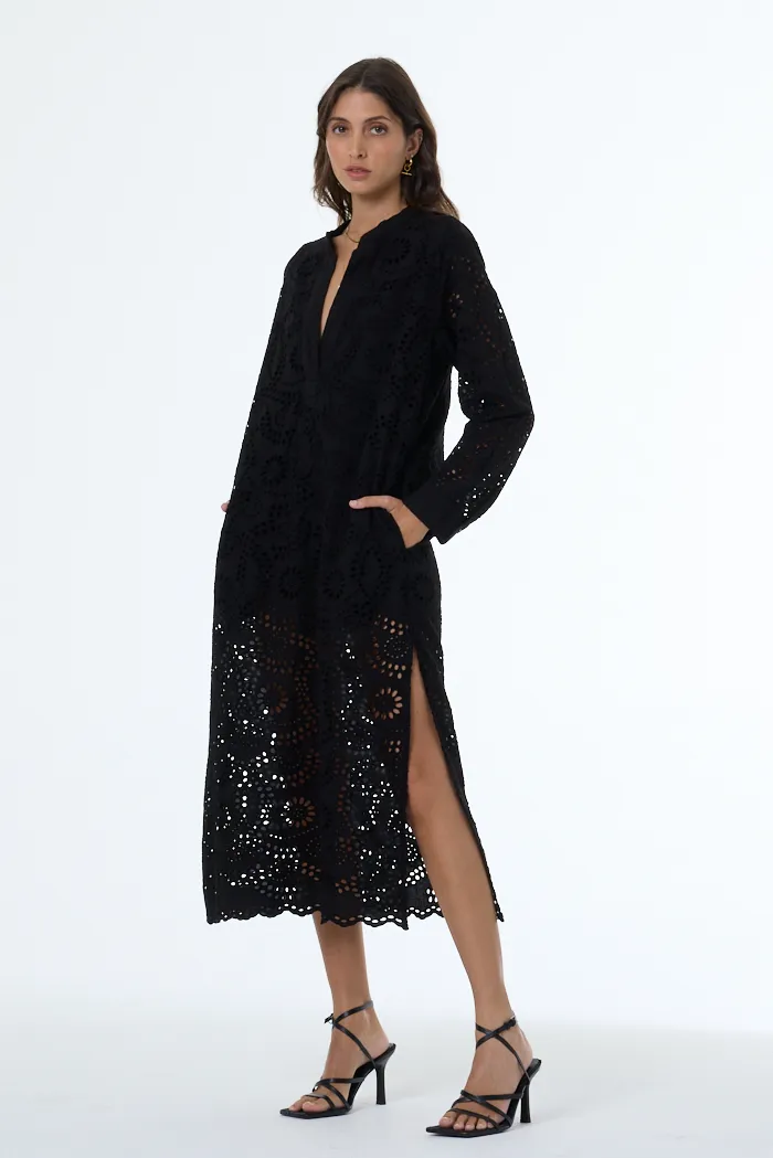 Olinda Dress // Black sold by Young Fabulous & Broke product image thumbnail 2