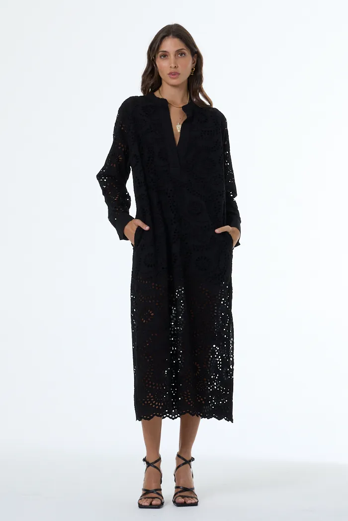 Olinda Dress // Black sold by Young Fabulous & Broke