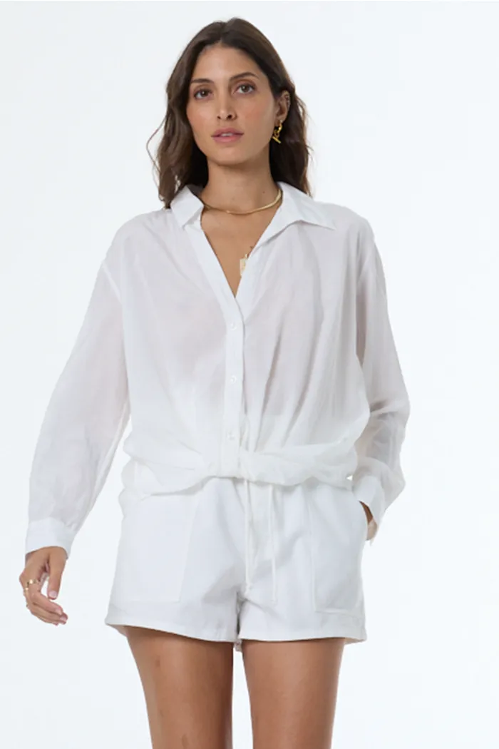 Traveler Top // Bone sold by Young Fabulous & Broke
