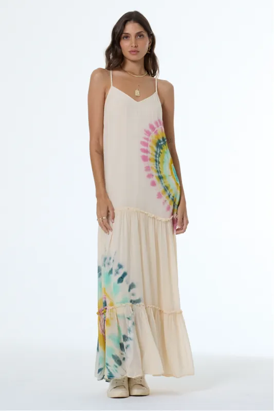 Alani Chiffon Dress // Teal Whirly Pop Wash made by Young Fabulous & Broke