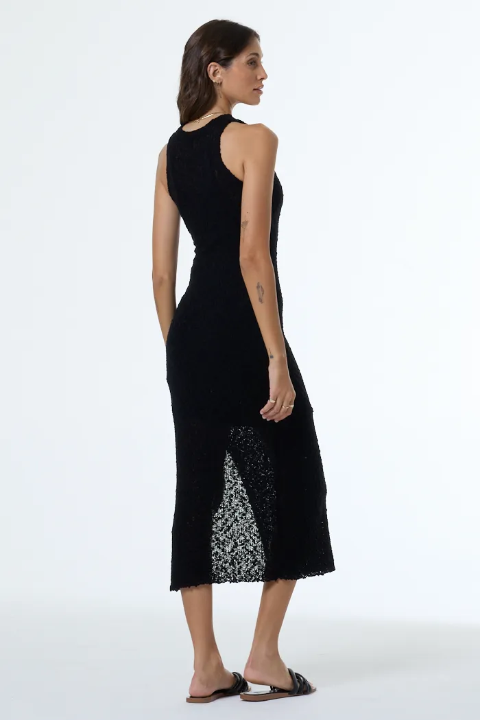 Enele Bouclé Dress // Black sold by Young Fabulous & Broke product image thumbnail 3