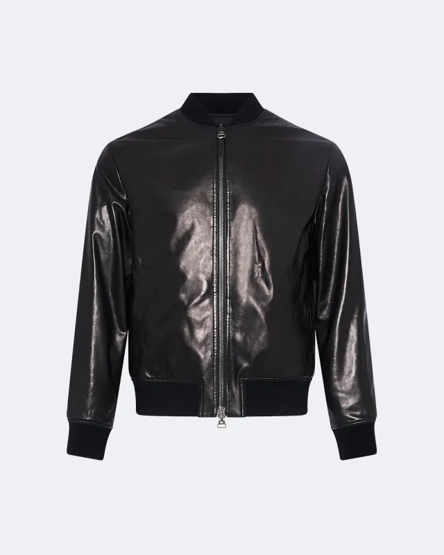 Teddy en cuir de veau réversible sold by Yves Salomon