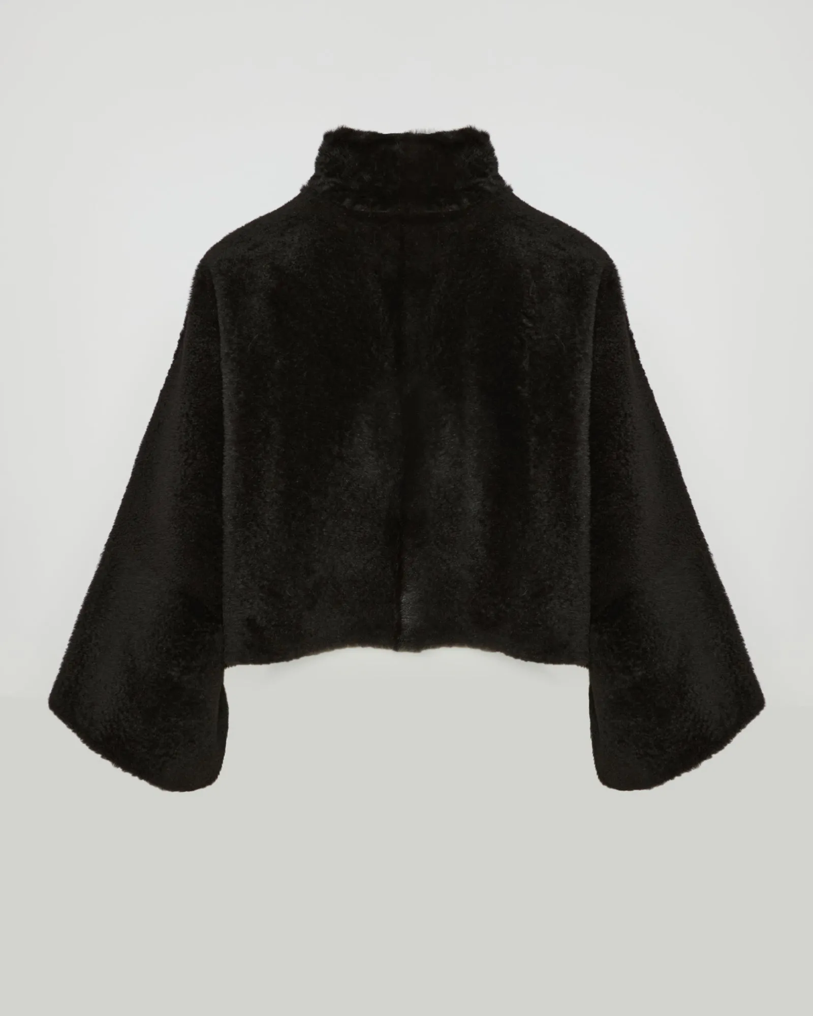 Veste ample en agneau façon astrakan sold by Yves Salomon product image thumbnail 2