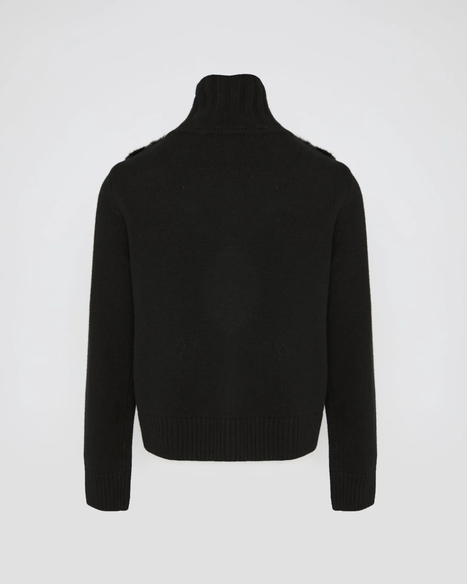 Veste en fourrure de vison et maille Mérinos sold by Yves Salomon product image thumbnail 2