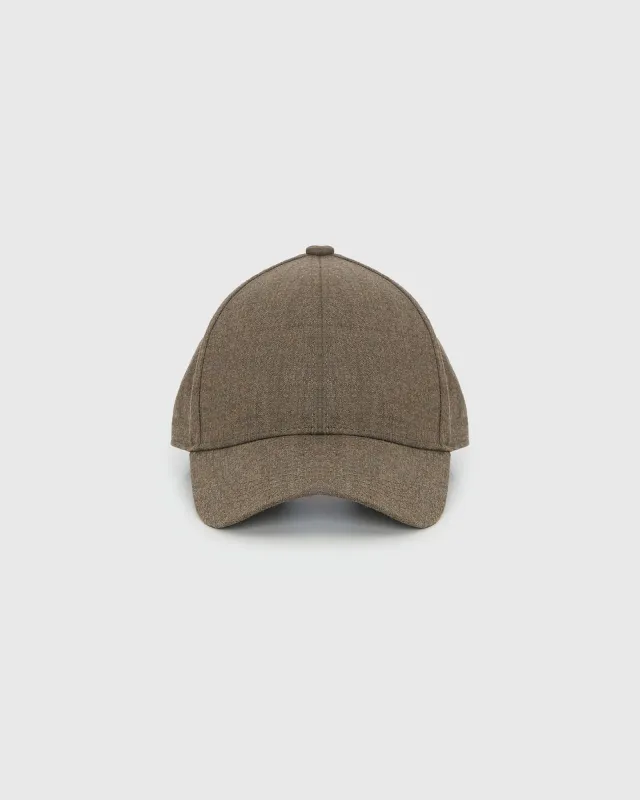 Casquette en tissu Loro Piana made by Yves Salomon