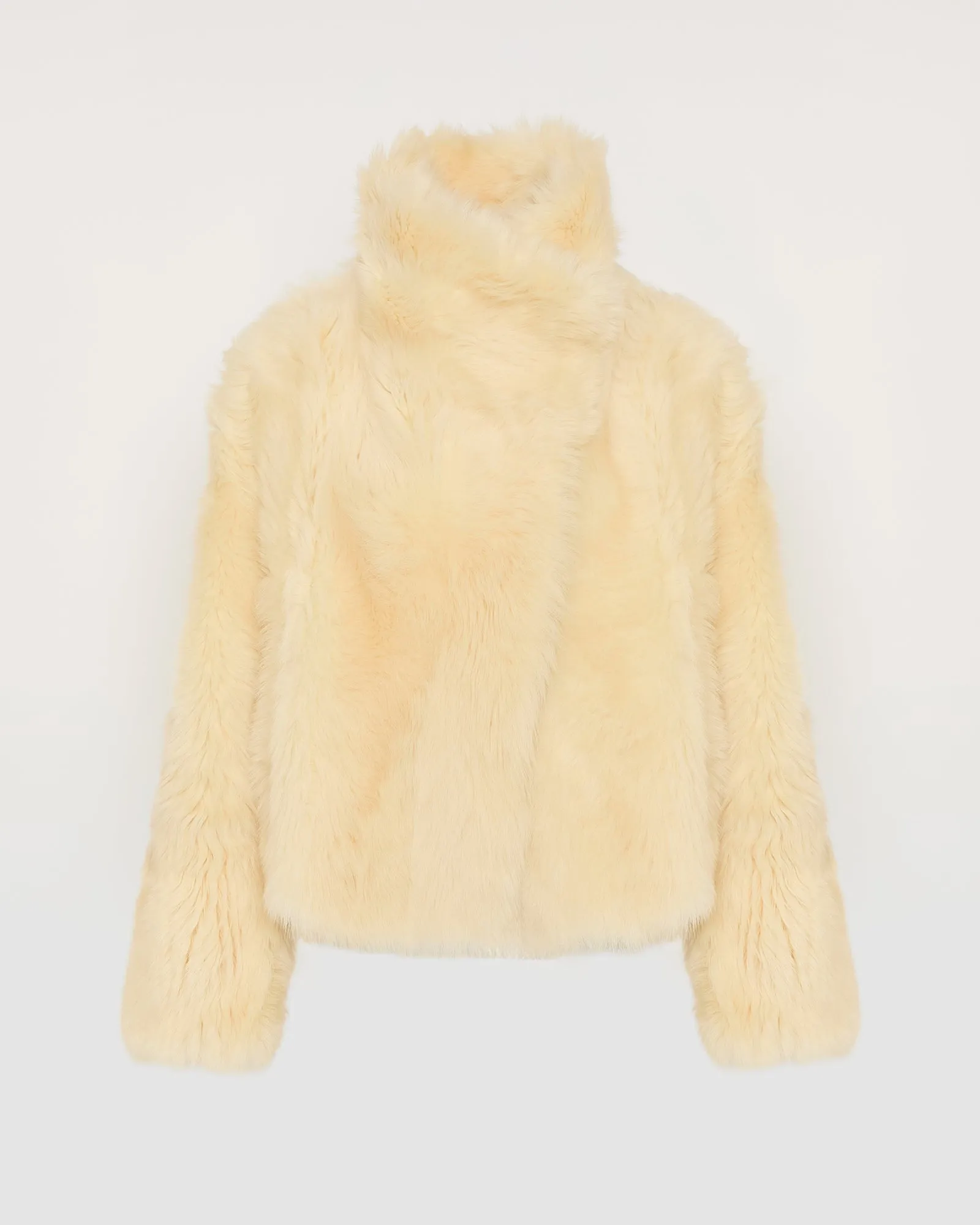 Veste courte en peau lainée d'agneau de Toscane sold by Yves Salomon product image thumbnail 5