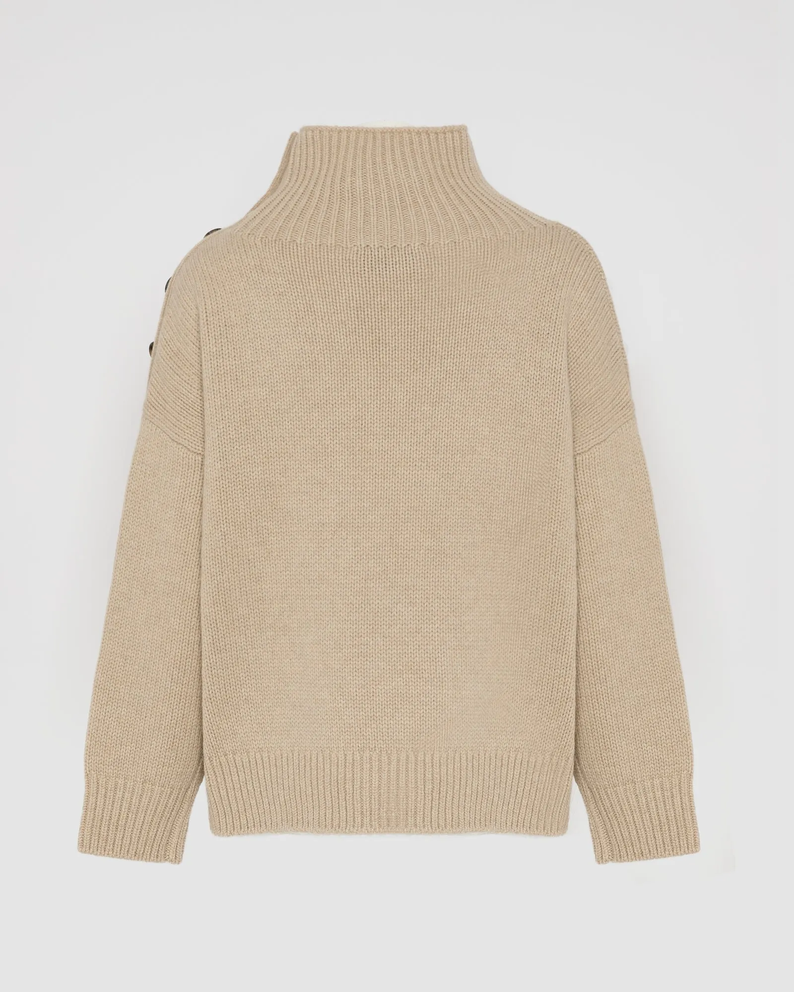 Pull oversize en maille lainage cachemire sold by Yves Salomon product image thumbnail 5
