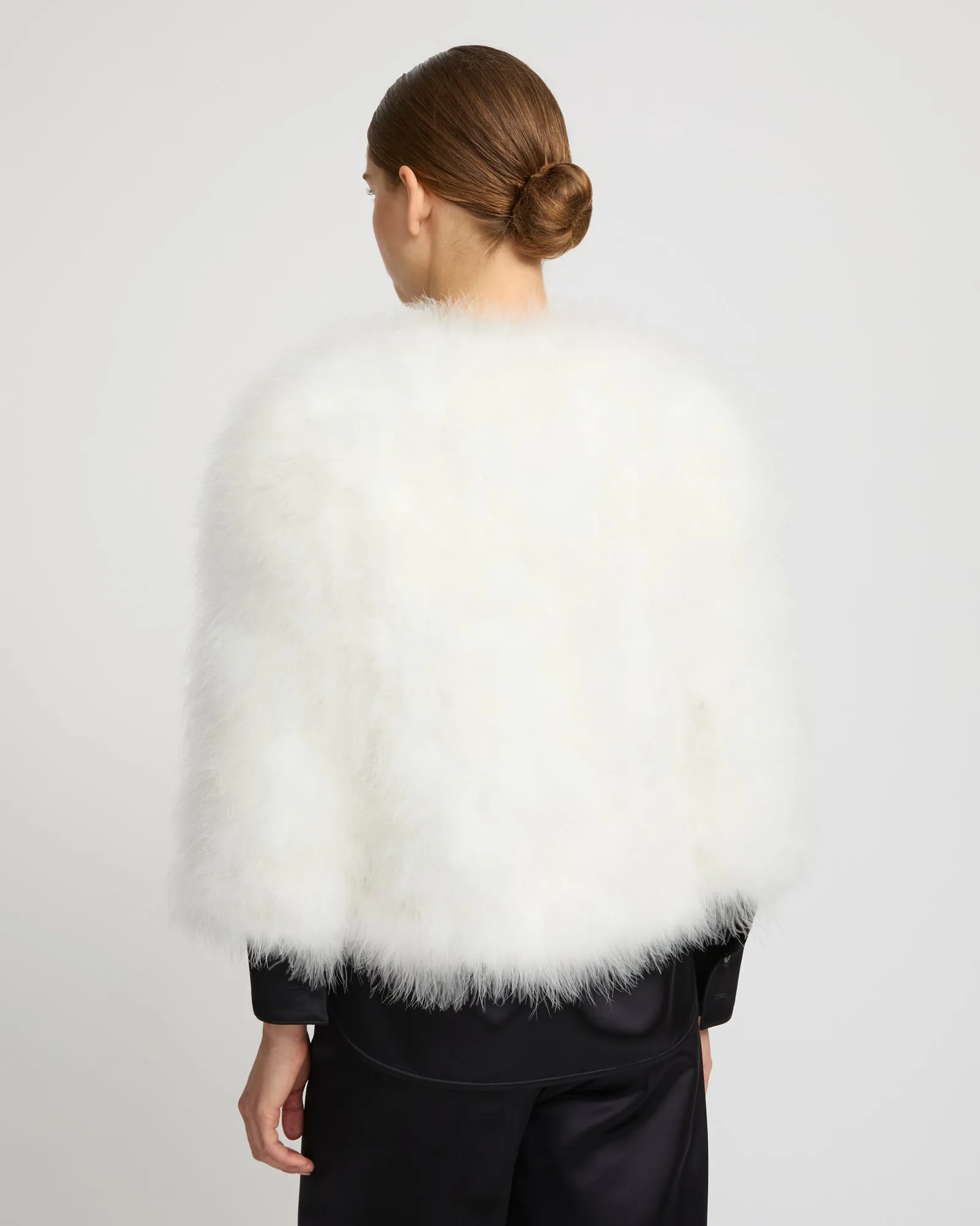 Veste courte en plumes sold by Yves Salomon product image thumbnail 3