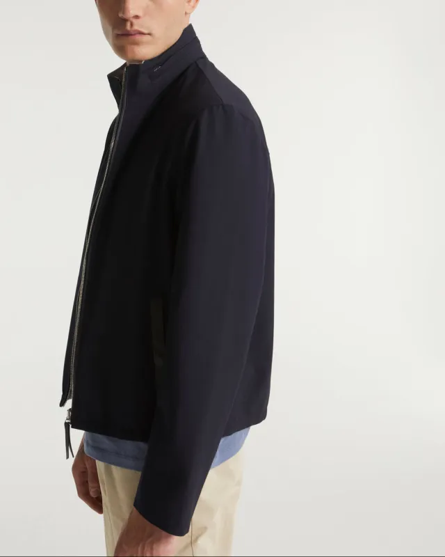 Veste en laine froide imperméable sold by Yves Salomon