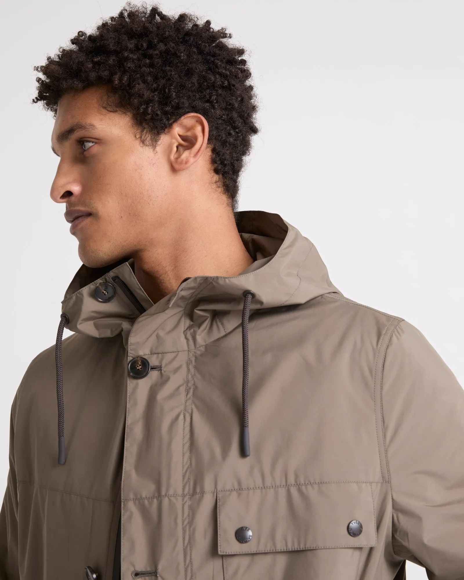 Veste en tissu imperméable sold by Yves Salomon product image thumbnail 5