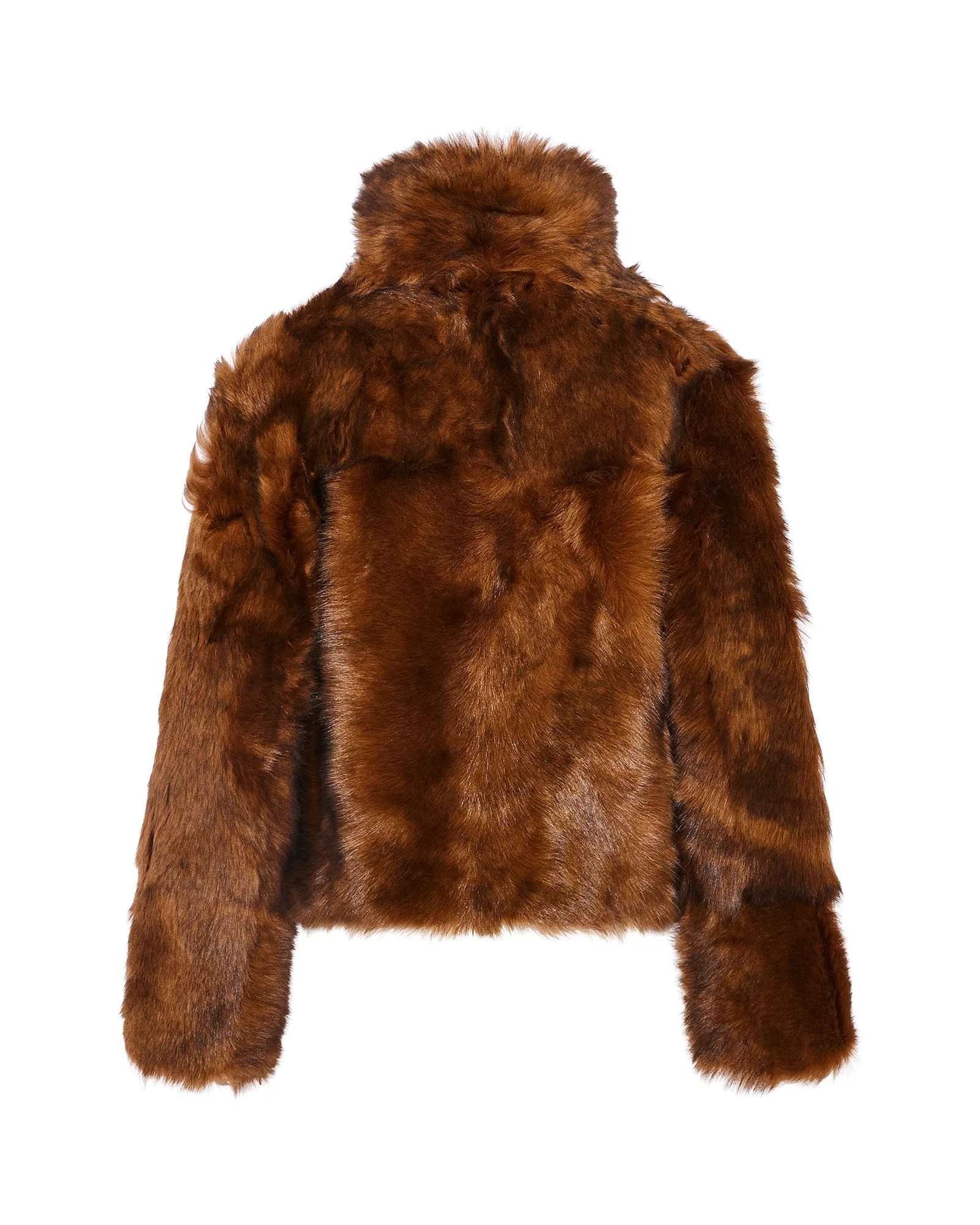 Veste courte en peau lainée d'agneau de Toscane sold by Yves Salomon product image thumbnail 2