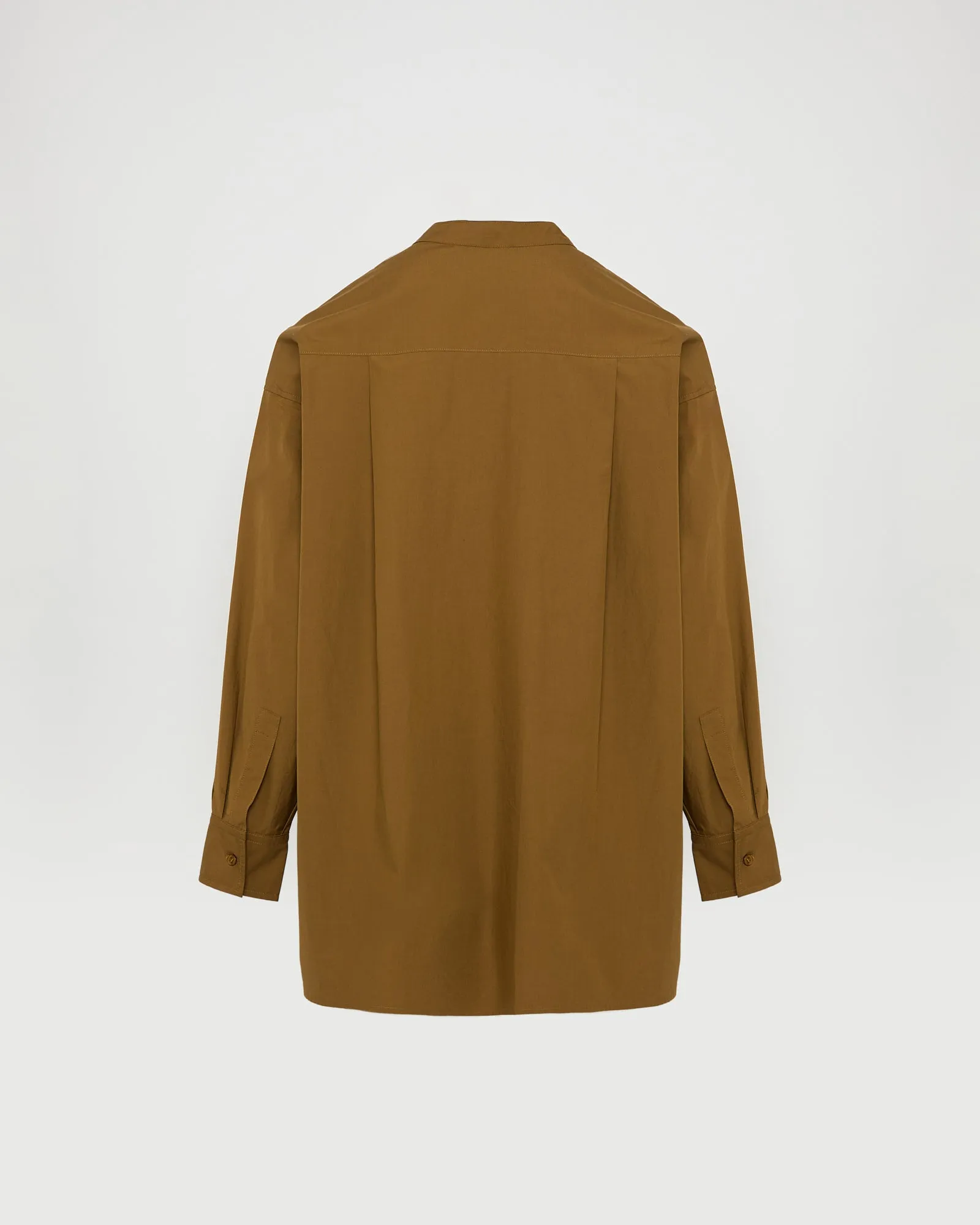 Chemise à manches longues en popeline de coton sold by Yves Salomon product image thumbnail 5