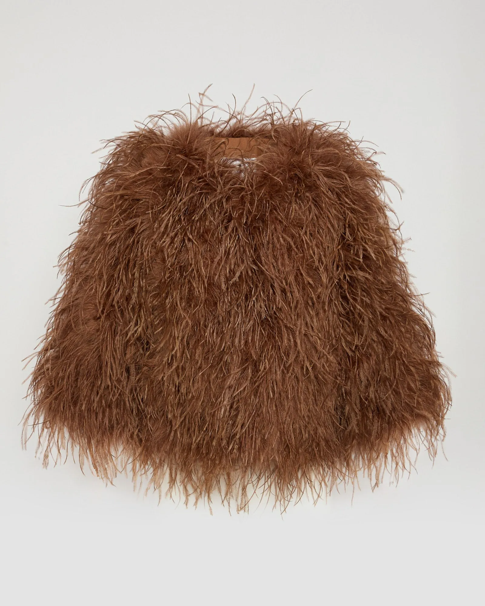 Veste courte en plumes d'autruche sold by Yves Salomon product image thumbnail 4