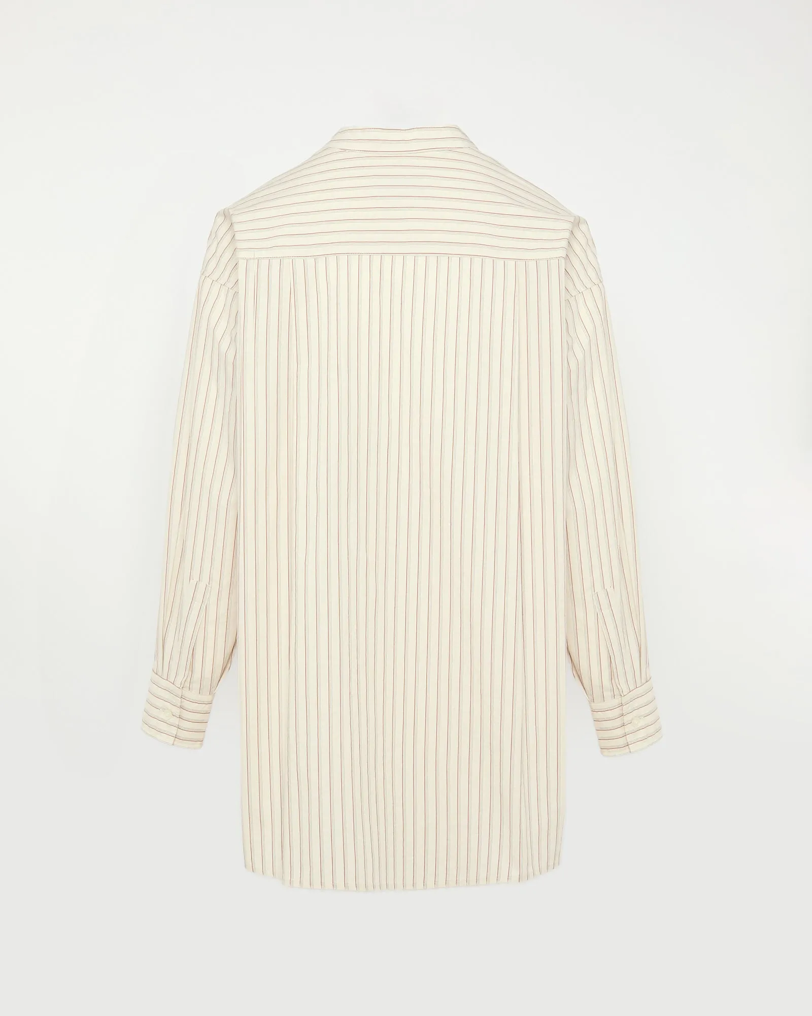 Chemise à manches longues en popeline de coton sold by Yves Salomon product image thumbnail 3