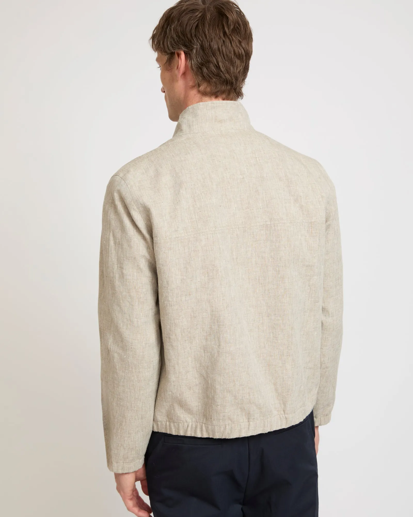 Veste en lin sold by Yves Salomon product image thumbnail 4