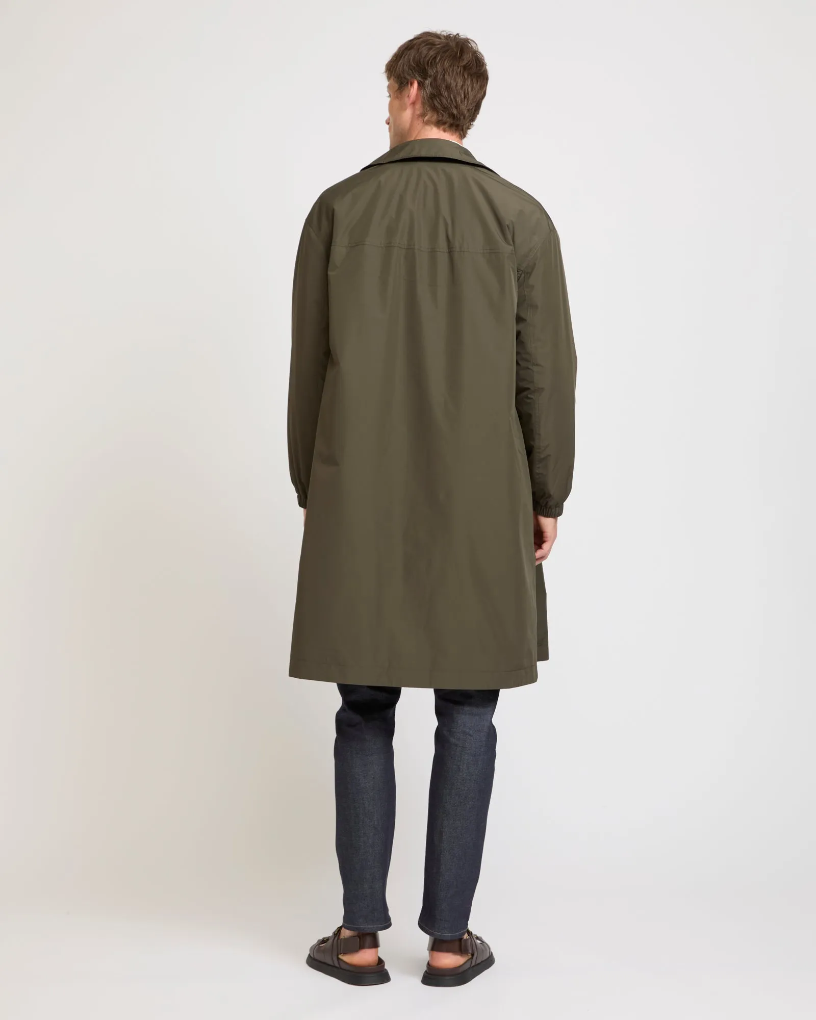 Parka en tissu technique imperméable sold by Yves Salomon product image thumbnail 3
