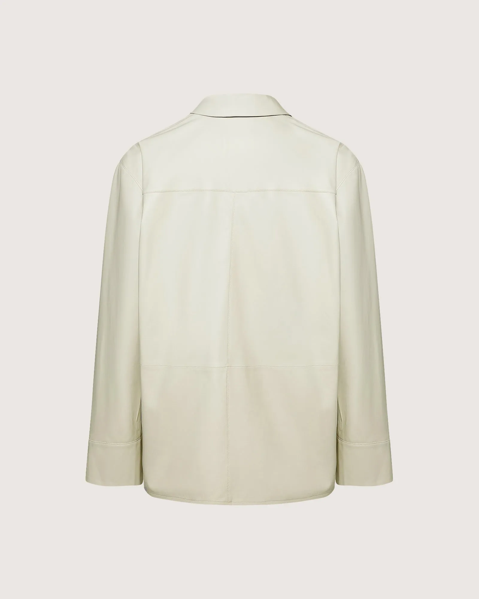 Veste en cuir d'agneau sold by Yves Salomon product image thumbnail 5