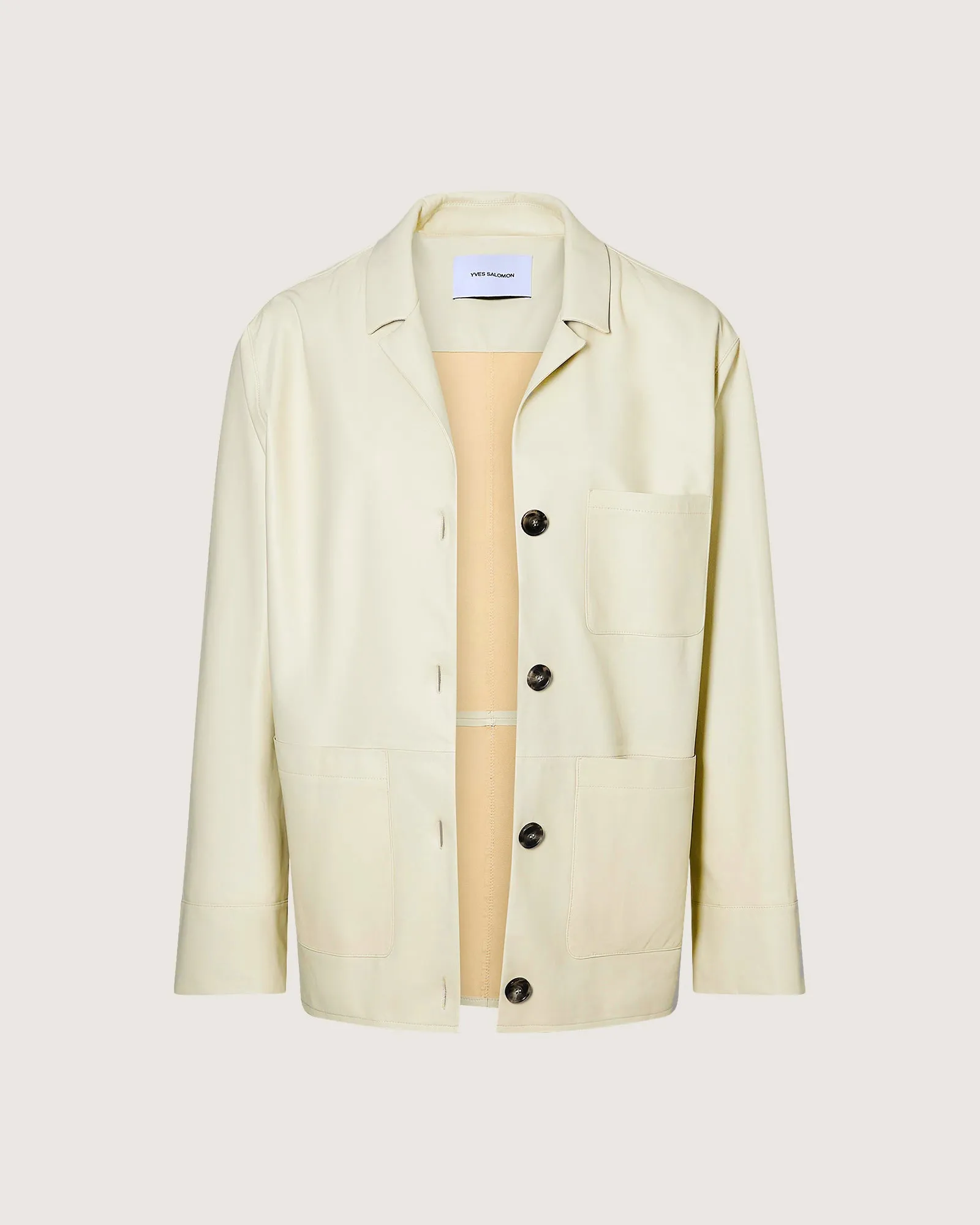 Veste en cuir d'agneau sold by Yves Salomon product image thumbnail 4