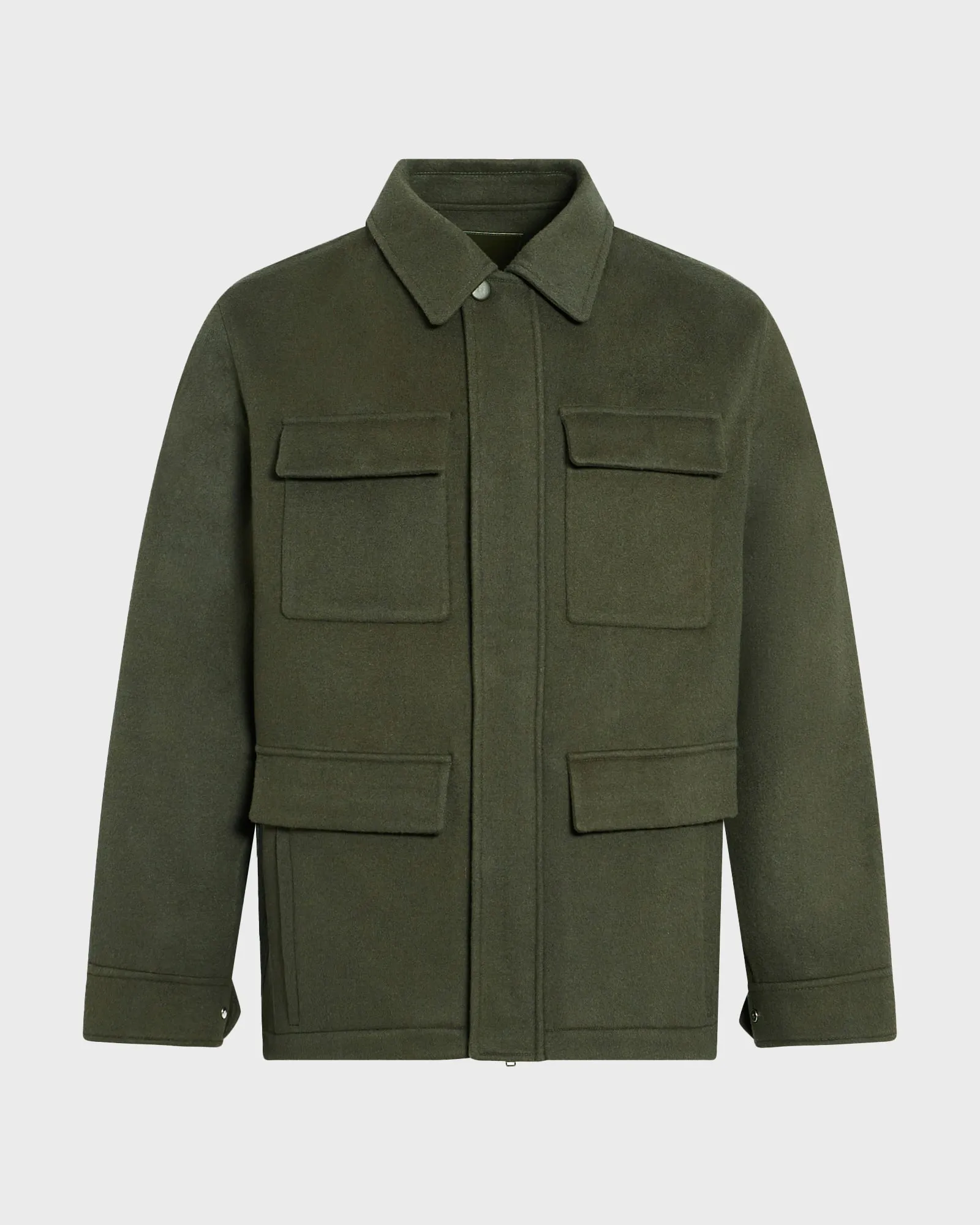 Veste en lainage cachemire double face sold by Yves Salomon product image thumbnail 4