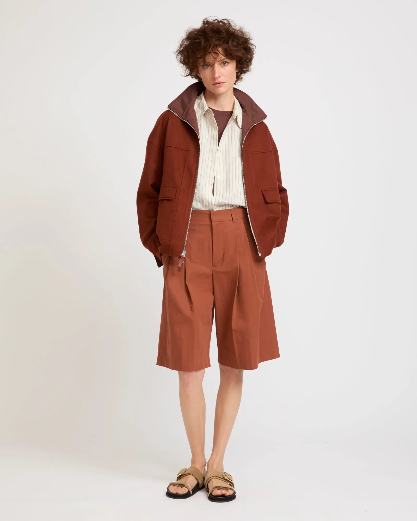 Veste réversible en tissu Loro Piana sold by Yves Salomon product image thumbnail 2