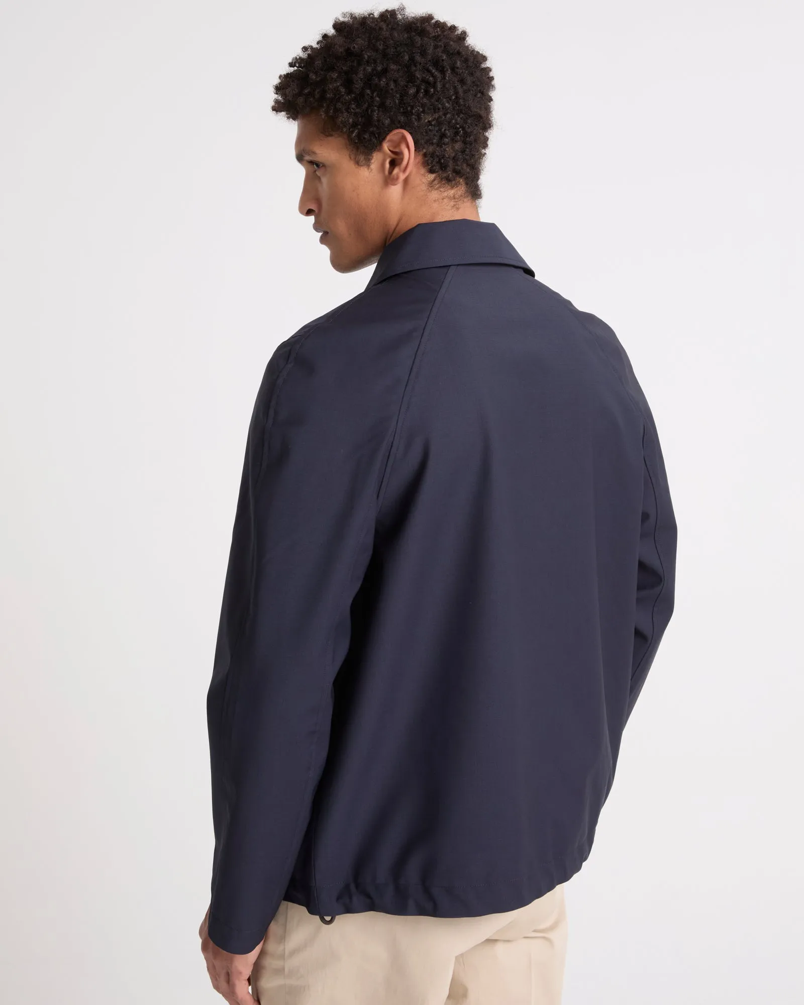 Veste en laine mélangée imperméable sold by Yves Salomon product image thumbnail 5